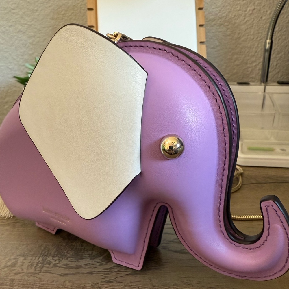 Purple Elephant Crossbody Bag - Picture 5 of 13